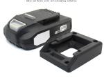 Battery holder for Aldi Ferrex battery Li-Ion 20V / 40V